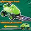 Truck Toys with 6 Die-Cast Metal Cars Foldable Track & Missile Launcher Birthday Carousel 8