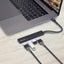 Bonelk Long-Life USB-C to 4 Port USB 3.0 Slim Hub - Black Carousel 4