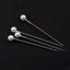 100pcs/box 36mm Round Pearl Head Dressmaking Pins Weddings Corsage Florists Carousel 7