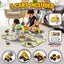 Race Track Toys Construction Truck Electric Car Toy Carousel 6