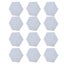 acoustic panels 12Pcs Sound Absorption Board Hex Adhesive Acoustic Panels Wedges Carousel 3