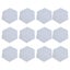 acoustic panels 12Pcs Sound Absorption Board Hex Adhesive Acoustic Panels Wedges Carousel 5