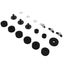 drum felt pad set cymbal stand sleeves drum wing nuts metal nut washer kit Carousel 2