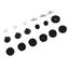 drum felt pad set cymbal stand sleeves drum wing nuts metal nut washer kit Carousel 4