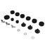 drum felt pad set cymbal stand sleeves drum wing nuts metal nut washer kit Carousel 5