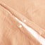 Dreamaker Washed Microfibre Duvet Cover Set Peach Double Bed Carousel 9