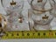 7 NZ Royal Visit Sherry Glasses 1953 gold rim Carousel 4