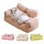 Luxurious Plush Sofa Bed for Cats and Small Dogs Carousel 7