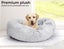Pawz Replaceable Cover For Calming Bed Donut Nest Kennel M L XL XXL Charcoal Carousel 5
