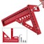 22.5-90 degree woodworking square 3D Multi Angle Measuring Ruler Metric Aluminum Carousel 3