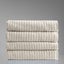 Alessia Cotton Bamboo Rib Bath Towel Carousel 6
