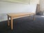 FREE SHIPPING ! Brand New Solid Oak Bench Seat 1.35M Length Carousel 3