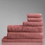 Alessia Cotton Bamboo Rib 6 Piece Towel Set Carousel 14