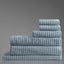 Alessia Cotton Bamboo Rib 6 Piece Towel Set Carousel 1