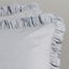 Softwash Cotton Ruffle Misty Blue Melange European Pillowcase Pair - Vintage Carousel 2