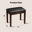 Modern Piano Keyboard Stool Wooden Chair Bench Carousel 12