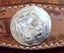 DOG COLLAR WESTERN STYLE REAL LEATHER SMALL & MED - FREE SHIPPING Carousel 13