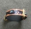 Dog Collar Carved & Painted with Large Brass Fittings Carousel 3