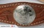 DOG COLLAR WESTERN STYLE, REAL LEATHER XMED & LARGE Carousel 13