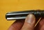 Vintage Slotted Screwdriver. A blue Rubber type Handle. Removeable Handle. Carousel 12