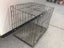 Pet Cage - 60cm Wide Collapsible Metal Pet Cage Black Carousel 2