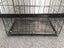 Pet Cage - 60cm Wide Collapsible Metal Pet Cage Black Carousel 4