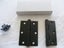 Box of 50 Pairs (100 Hinges) - Matt Black - 85mmx60mm (incl Screws) Carousel 3