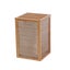 Sherwood Home Foldable Bamboo Laundry with Lid - Large - 38.8x38.8x58cm Carousel 1