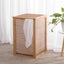 Sherwood Home Foldable Bamboo Laundry with Lid - Large - 38.8x38.8x58cm Carousel 2