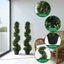 Lambu Artificial Spiral Topiary Tree 2 Pack Faux Cedar Plant PE Leave Home Decor Carousel 9