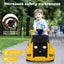 Ride On Dump Truck Electric CAT Liscenced Lights Kids Toddler Play Toy Outdoor Carousel 3