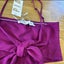 Pia Boutique XS NWT purple crop top tie bow Zena magenta Carousel 3