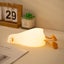 Lying Flat Duck Night Light LED Squishy Duck Lamp Silicone Touch Light Lamp Carousel 8