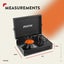 Record Player Briefcase with BT in/out - Black Carousel 16