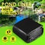 4x10m Pond Pool Liner HDPE Fish Waterfall Water Garden 4x10m Pond Skin Pad Black Carousel 3