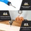 NEW new Masonry Carving Set Polishing Diamond Burrs Rotary Tool*Hot SALE Carousel 7