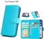 Huawei Y6P Case triple wallet leather case 9 card slots Carousel 1