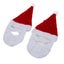 santa hat with beard xmas holiday hat santa hat adult xmas hat with beard 2pcs Carousel 6