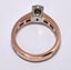 $11,000 18ct Rose Gold & Platinum Diamond Ring TCW 1.94cts! Size K½ - 168164 Carousel 2
