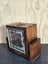 1930's 'Enfield'. English Oak Deco Mantle Clock. Chiming & Working. Carousel 4