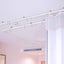 Curtain track that can be bent into any shape White 4 meters Carousel 3