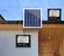 200W Solar Flood Light LED Solar Street Light Wall Lamp Remote Control Carousel 7