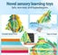 Silicone Sensory Activity Board - Toddler Development & Learning Toy-Camouflage Carousel 7