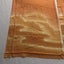 Vintage Japanese Woven Silk Kimono Panels X2 Fabric Pieces Orange Cloud Print Carousel 8