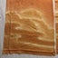 Vintage Japanese Woven Silk Kimono Panels X2 Fabric Pieces Orange Cloud Print Carousel 13