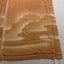 Vintage Japanese Woven Silk Kimono Panels X2 Fabric Pieces Orange Cloud Print Carousel 16