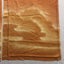 Vintage Japanese Woven Silk Kimono Panels X2 Fabric Pieces Orange Cloud Print Carousel 17