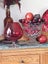 CHERRY RED LARGE ART GLASS Carousel 2