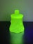 Vintage Vaseline Uranium Glass Votive Candle Holder Carousel 1