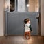 Baby retractable gate Grey Carousel 8